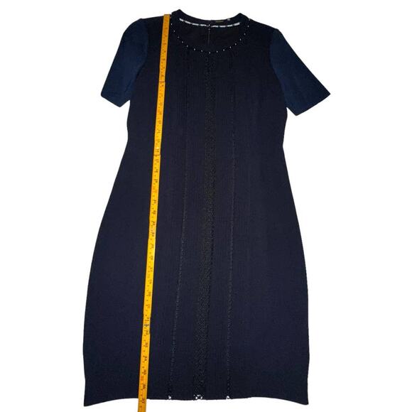 Elie Tahari Navy Blue Dress Size US 8 - Picture 10 of 13